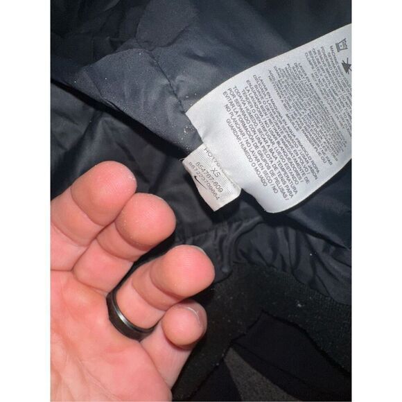 Women's Nike Down Puffer Purple Iridescent Jacket XS - Picture 7 of 7